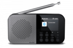 SHARP DR-P520 DAB+/BT/USB C/integreeritud akuga raadio must