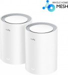Cudy M3000 WiFi 6 vrgusilma ssteem, 2-pakk (M3000_W(2-Pack))