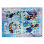 Clementoni Komplekt, klmunud, 4-in-1, puzzle, 7723, tdrukutele, 20 x 60 x 100 x 180 tk