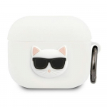 KARL LAGERFELD KLACA3SILCHWH For Apple Airpods 3 White