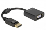 Delock DisplayPort Adapter 1.2 kinnitus VGA kinnitus Must