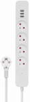 Savio Pagarintjs 3 x USB-A 1.5m, kiiretoitmine