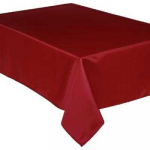 JJA TABLECLOTH RED ANTI-STAIN 140X240CM