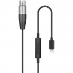 Saramonic LC-XLR-i emane pistik lightning-adapteriga