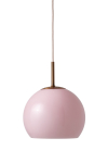 Frandsen Ball Glass Pendant riippuvalaisin, 18 cm, opaalroosa (137729)