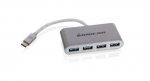 IOGEAR HUB-C, USB-C To 4-Port USB-A Hub