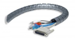 Spiral Kaabli mhis, 10 m pikk, 20 mm lbimt, must (59947T)