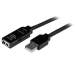 StarTech.com 25m USB 2.0 aktiivne pikkenduskaabel - M/F
