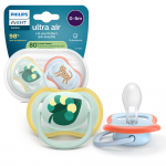 PHILIPS Avent Ultra Air rinnanokad, 06 kk, 2 tk, helesinised ja helevirvendad (SCF087/02)