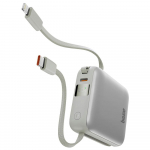 Energea PowerBank 3w1 Bazic Fusion Mini 10000mAh juhtmega USB-C/Liikumisvalgus szary