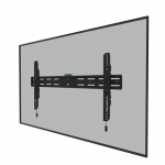 NeoMounts Seinakinnitus | WL30S-850BL18 seinakinnitus teleri jaoks | Reguleeritav krgus | 43-86 tolli | Maksimaalne kaal (koostevime) 60 kg | Must