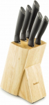 Knife set with stand TEFAL COMFORT, 5 pcs.