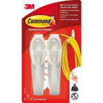 3M COMMAND 17304 CORD BUNDLERS, 2-PACK