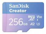 SANDISK Creator 256 GB MicroSDXC UHS-I 10. klass