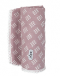 Lodger Swaddle Tribe Pamperslinane Mtsivaip Puuvillane 120x120 cm Roosa