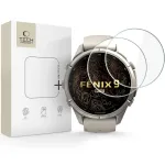 Tech-Protect SZKO HARTOWANE TECH-PROTECT GLASS FIT+ 2-PACK GARMIN FENIX 9 PRO (43 MM) CLEAR