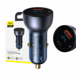 Baseus Partikulaarne digitaalne nitaja, USB + USB-C, QC3.0+PD, 5A, 65W (halla)