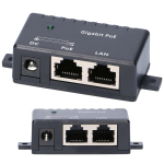 Extralink 1 port | Gigabit PoE-injektor | 1x 1000Mb/s RJ45