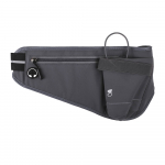 GEAR Sport Belt Premium Universal up to 6" Pocket for Bottle Grey