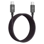 Forever Forever Vibe kaabel USB-C - USB-C 1,0 m 60W tumehalli