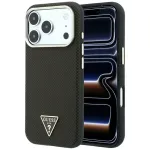 Case Guess Kevlar Triangle Logo MagSafe for iPhone 18 Pro / 17 Pro brown