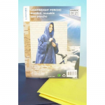 Prophete Raincoat Lifetime travel, hooded, blue