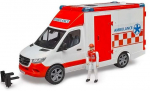 BRUDER Figuuri ja mooduliga kiirabiauto Mercedes-Benz Sprinter