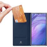DUX DUCIS wallet case SKIN PRO for SAMSUNG S25 Ultra blue