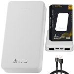 Extralink EPB-078W 10000mAh valge | Powerbank | Powerbank, USB-C