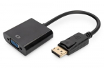 Digitus Adapter / Konverter DisplayPort VGA HD15 (schwarz, 15cm)