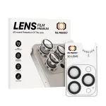 TEL PROTECT Karistatud klaasiga 3D-lsa iPhone 18 Pro/18 Pro Max kaamerale, must (3 lsit)