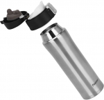Fissman 9882 Vacuum Bottle 450 ml Steel/Black