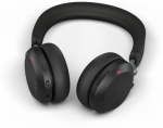 Jabra Evolve2 75 UC Stereo Bluetooth-peakomplekt, must koos laadimisjaamaga