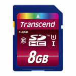 Transcend SD-kaart SDXC/SDHC Class 10 UHS-I 600x 8 GB