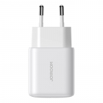 Joyroom JR-TCF12 Kaheportiline (2C) 20W laadija (valge)
