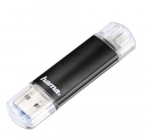 Hama Laeta Twin, 32 GB USB-mluseade USB Type-A / Micro-USB 3.2 Gen 1 (3.1 Gen 1), must