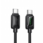 Kaabel LCD USB C USB C Hoco 3A 60W 1,2 m U146 must