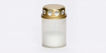 GERALDA Candle white 8x5cm