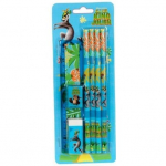 PASO Paso 00-3759PS Penguins set 4 pencils / Ruler 15cm / Sharpener / Eraser