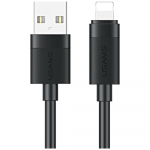 USAMS Kabel U94 12W Lightning-ist USB-A-sse 1m must