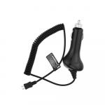 BlueStar Autolaadija 12 V / 24 V / 1000 mA Micro USB kaabel Must