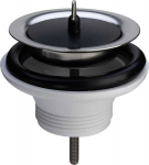 AND quot; Viega Drain with strainer and plug 5/4 AND quot; AND quot; chrome (111847) AND quot;