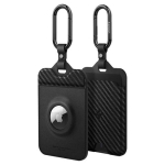 Spigen Air Fit Tesla vtikaardi lemistrikas AirTagiga (2-riik) Carbon