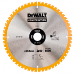 DeWalt DT1182 HM do drewna 254x30mm