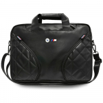 BMW Torba Carbon Pockets AND Metal Logo 16" musta