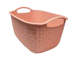 BESK Grozi plastmasas Village 37x27x22cm, roosa