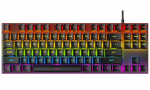 RoGer K80 mngude juhtmega mehaanilise klaviatuuriga RGB / USB