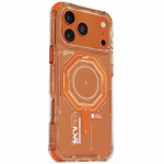 Skinarma Etui Magma iPhone'ile 17 Pro Max, magnetlaadimine, oran