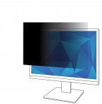 3M Privacy Filter 25"" 16:9 AntiGlare, Frameless, Black