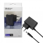 Qoltec 52404 toiteadapter/muundur Siseruumides 6 W Must